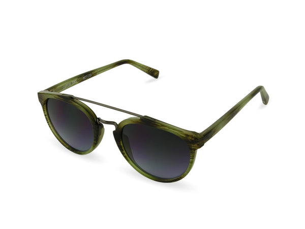 CITY | Sage & brown-Smoke shaded - Capital Sins Eyewear