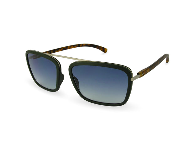 BATTERSEA | Green & havana-Blue shaded - Capital Sins Eyewear