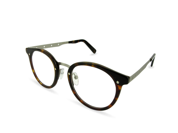 CHELSEA | Havana-Silver metal - Capital Sins Eyewear