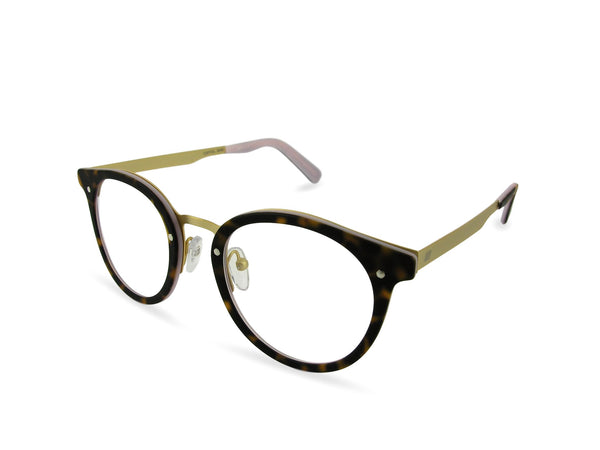 CHELSEA | Havana & pink-Gold metal - Capital Sins Eyewear